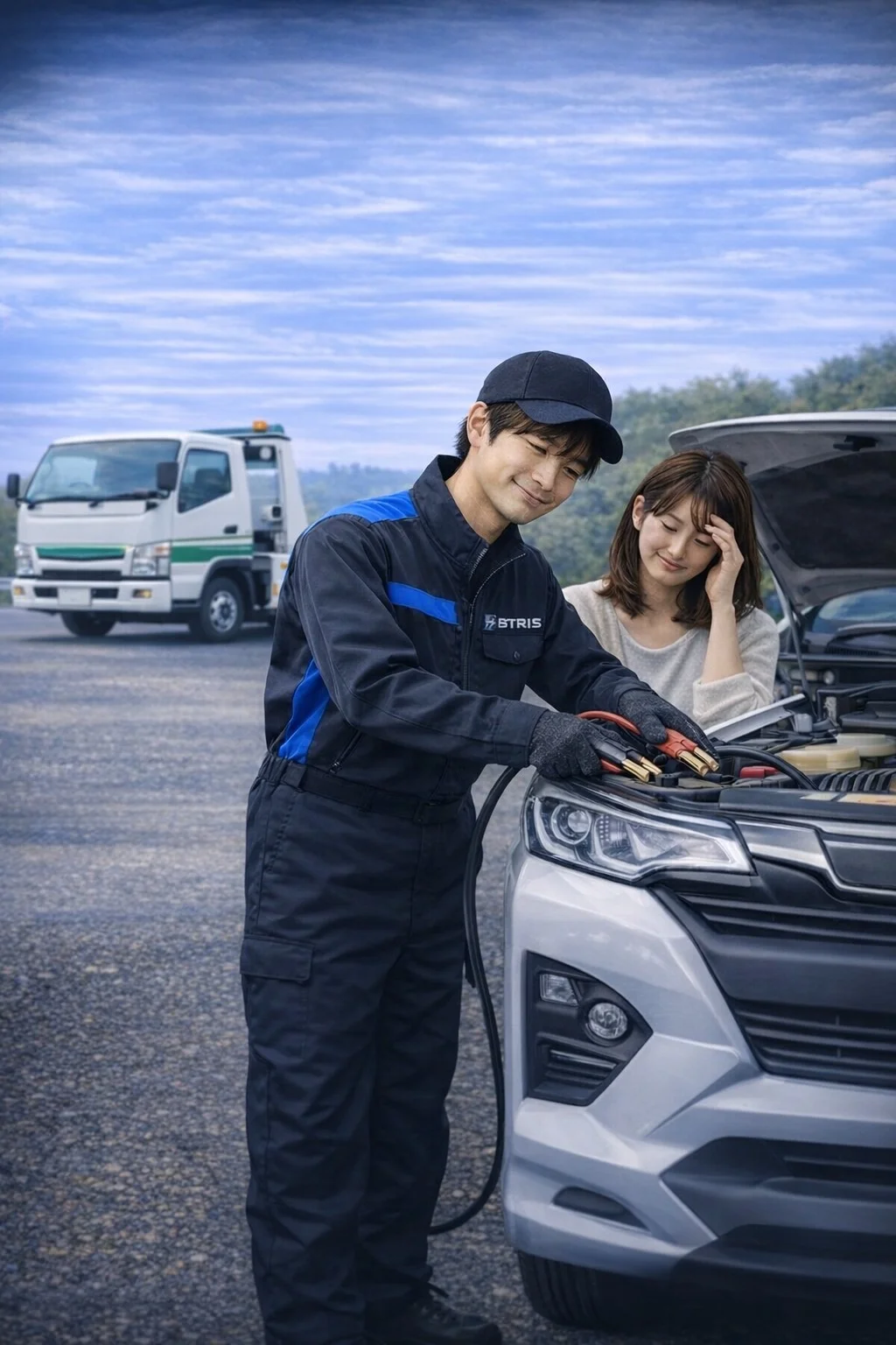 BTRIS AUTO スタッフとお客様