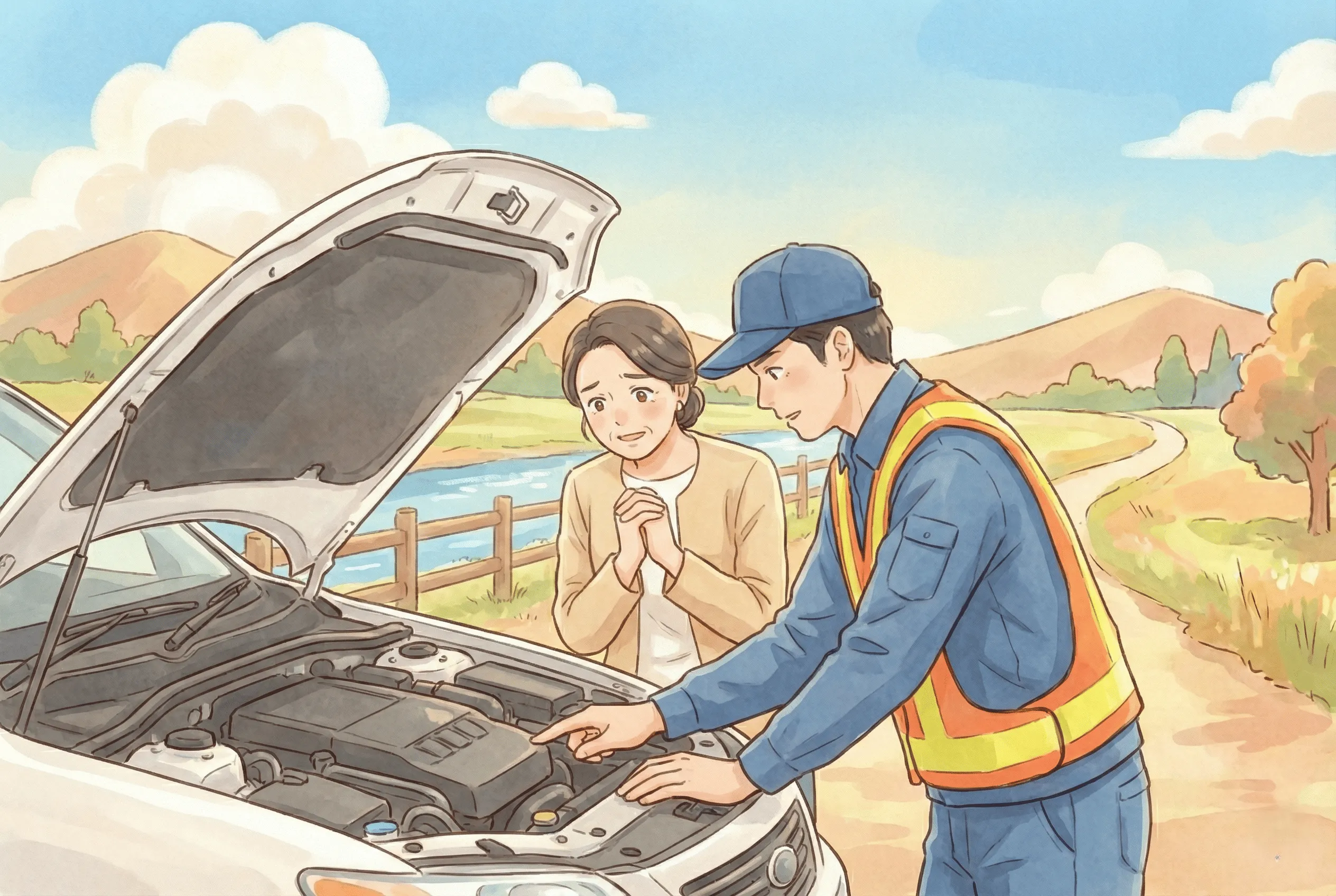 お見積りと作業