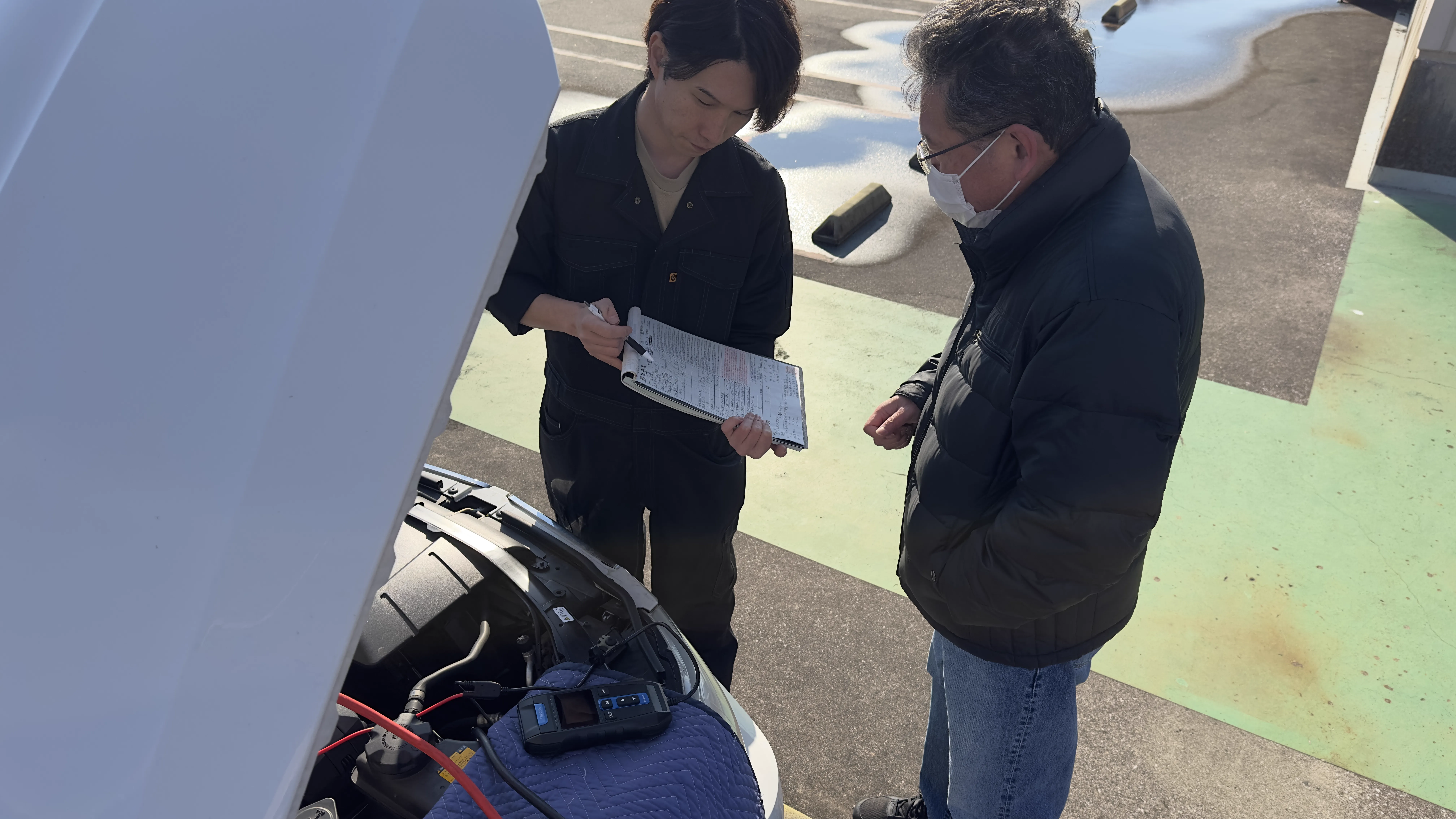 お客様への書類説明